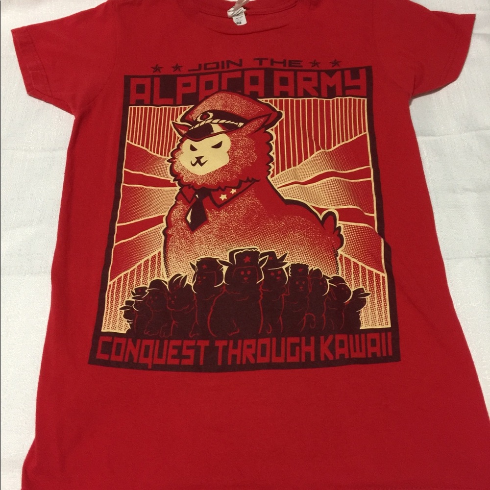 Alpaca Army Conquest T-Shirt, Women’s XS